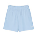 DRAVYN cotton long shorts lichtblauw oversized streetwear