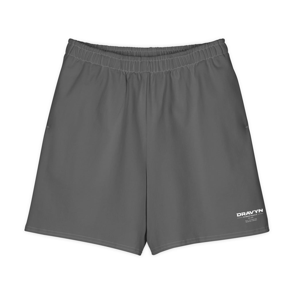 DRAVYN katoenen lange shorts heren in grijze kleur, ideaal voor casual en streetwear, gemaakt van premium katoen.